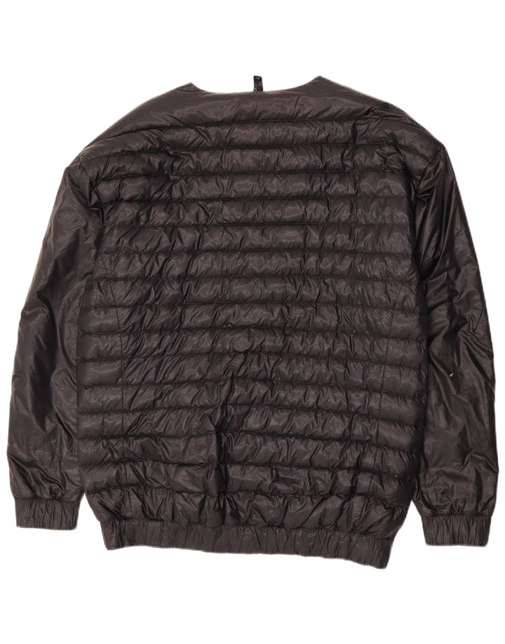 Męska wyściełana kurtka Adidas UK 38 Średni czarny nylon
