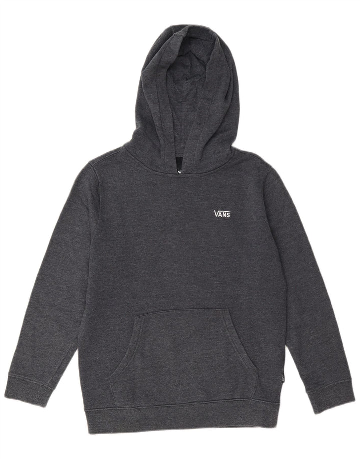 Chłopięcy sweter z kapturem Vans 10-11 lat, średnioszary, bawełniany
