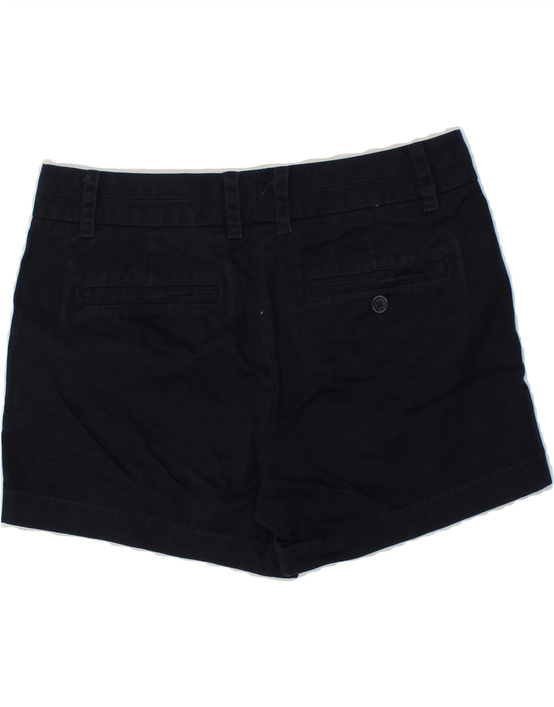 J. CREW Womens Chino Shorts US 4 Small W26 Navy Blue Cotton Vintage J. Crew and Second-Hand J. Crew from Messina Hembry 