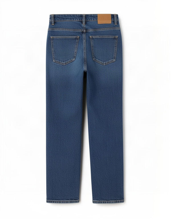 Zara Womens Tapered Jeans EU 38 Small W28 L27 Blue Cotton