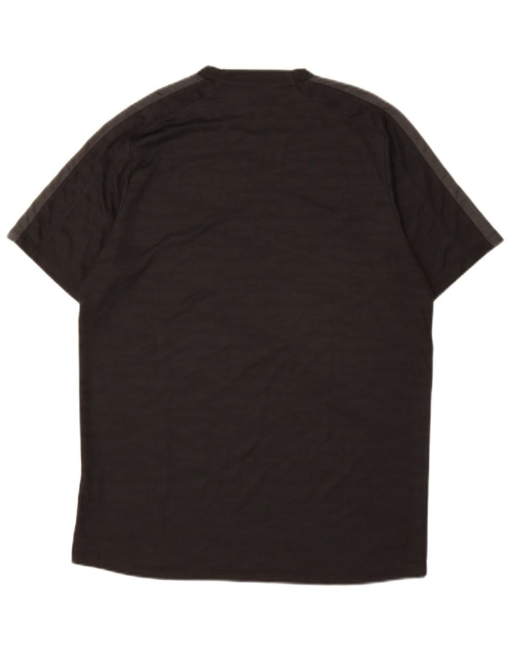 Męski T-shirt Nike Dri Fit, duży, czarny, poliestrowy