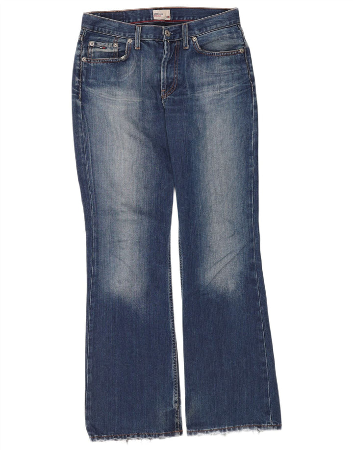 Damskie jeansy rozkloszowane Tommy Hilfiger W29 L32 Niebieskie bawełniane