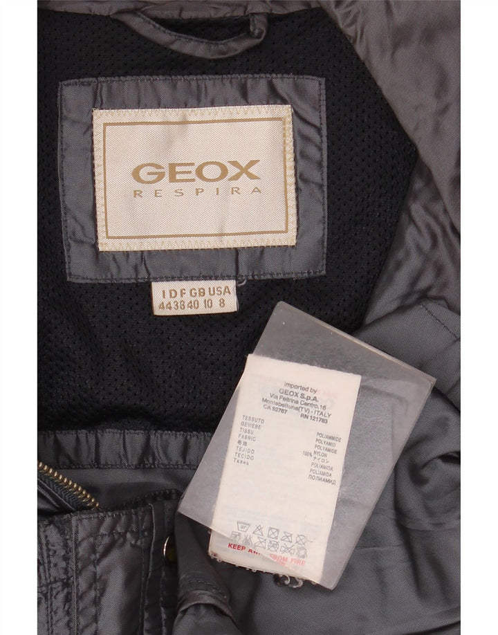 Damska kurtka oversize Geox UK 10, mała, granatowa, poliamid