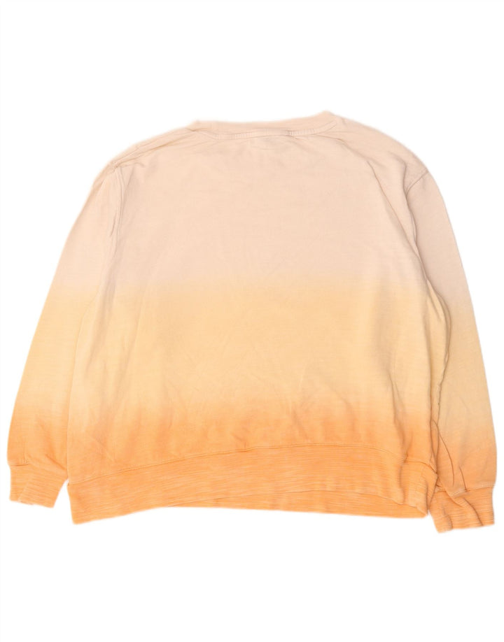 Damski sweter dresowy Marks & Spencer UK 16 Large Beige Tie Dye