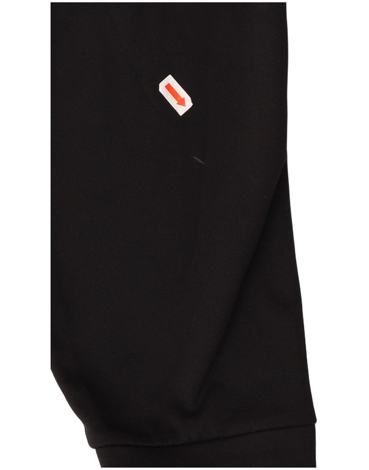 Męski sweter z kapturem i zamkiem NIKE Dri Fit, średni czarny poliester