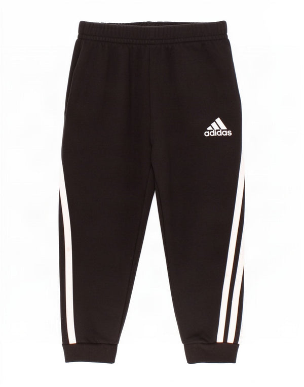 Spodnie dresowe Adidas Baby Boys Joggers 6-9 miesięcy, czarna bawełna