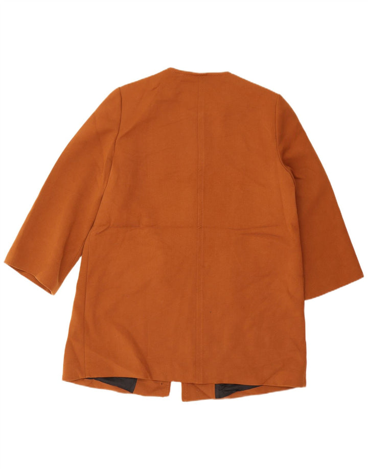 Płaszcz damski Zara UK 18 XL, brązowy, poliester