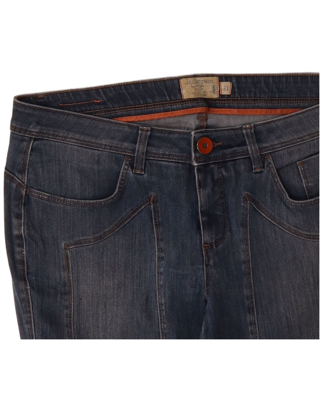 Damskie jeansy skinny Jeckerson W31 L32 niebieskie
