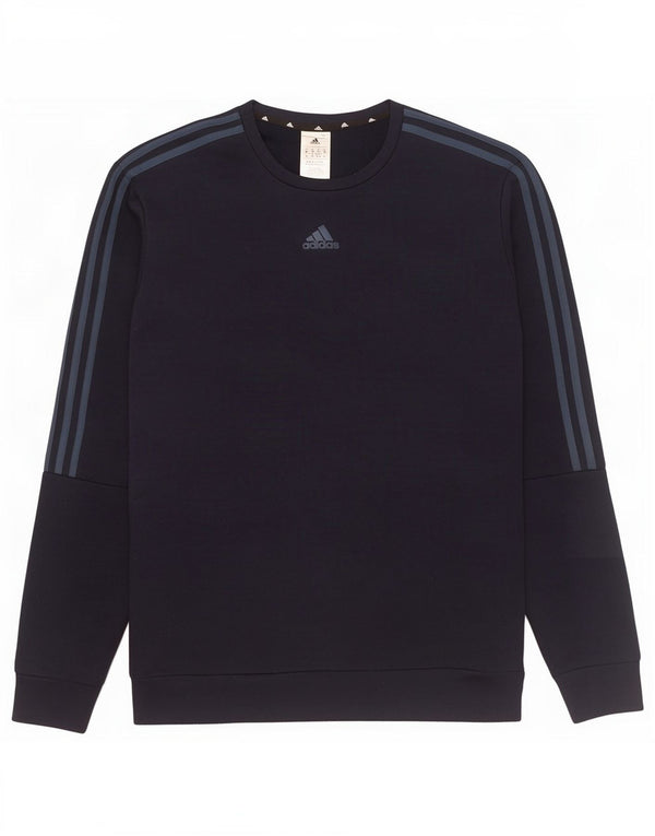 Adidas Męska bluza sweterkowa, średni granatowy poliester