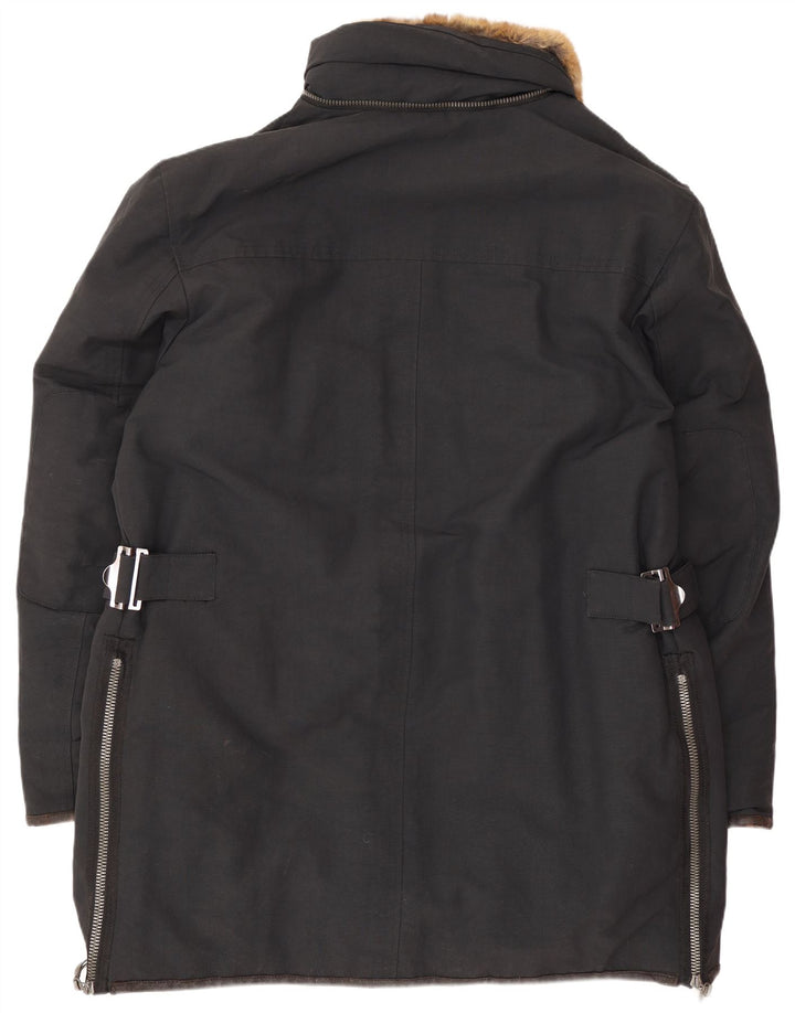Męska kurtka parka PEUTEREY UK 42 XL granatowa, poliamidowa