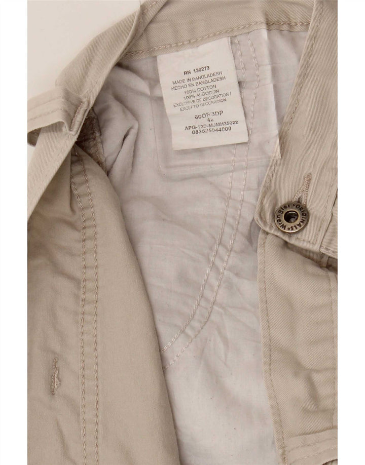 Męskie spodenki cargo Wrangler W42 2XL beżowa bawełna