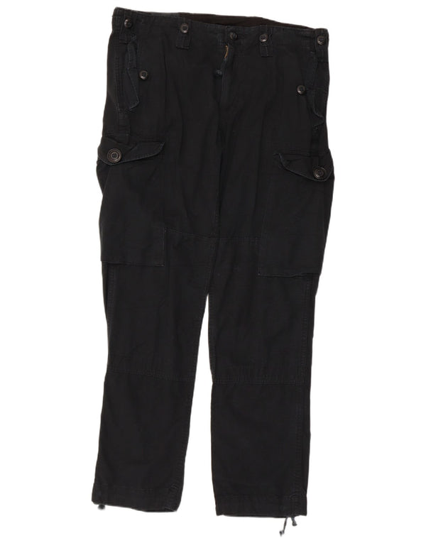 Męskie spodnie cargo Polo Ralph Lauren W34 L30, czarne, bawełniane