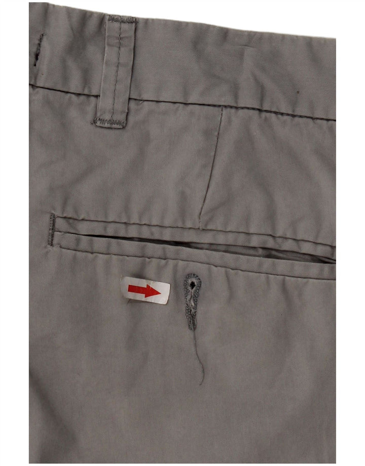 Męskie spodenki Chino French Connection W34, duże, szare, bawełniane