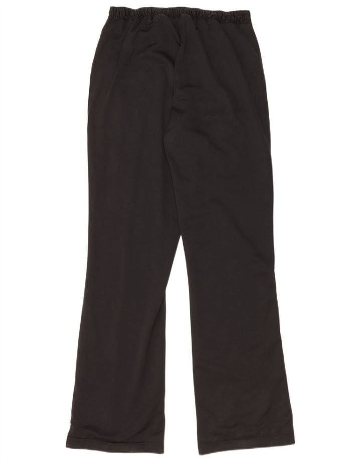 Damskie spodnie dresowe ADIDAS UK 10, małe, czarne, poliestrowe