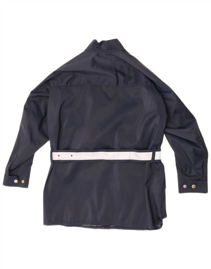 Kurtka chłopięca Belstaff Motorstyle Racer 9-10 lat, granatowa, nylonowa
