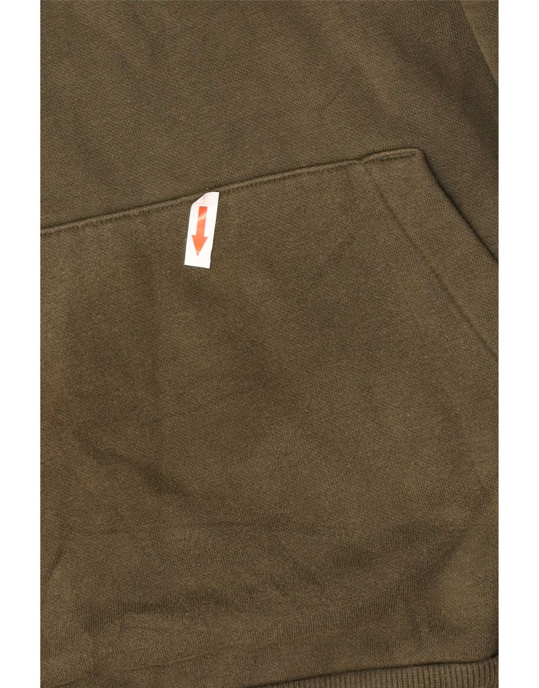 Męski sweter z kapturem Puma z grafiką, średniej wielkości bawełna khaki