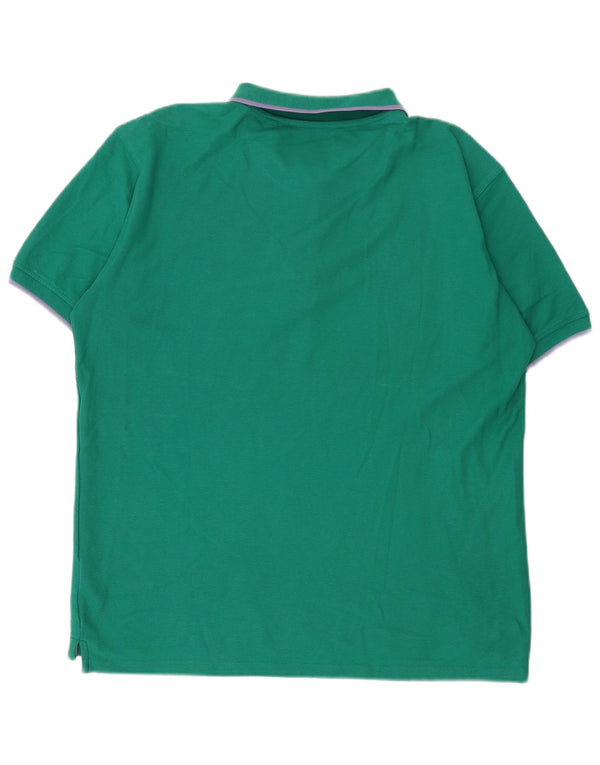 US Polo Assn. Męska koszulka polo 2XL, zielona bawełna