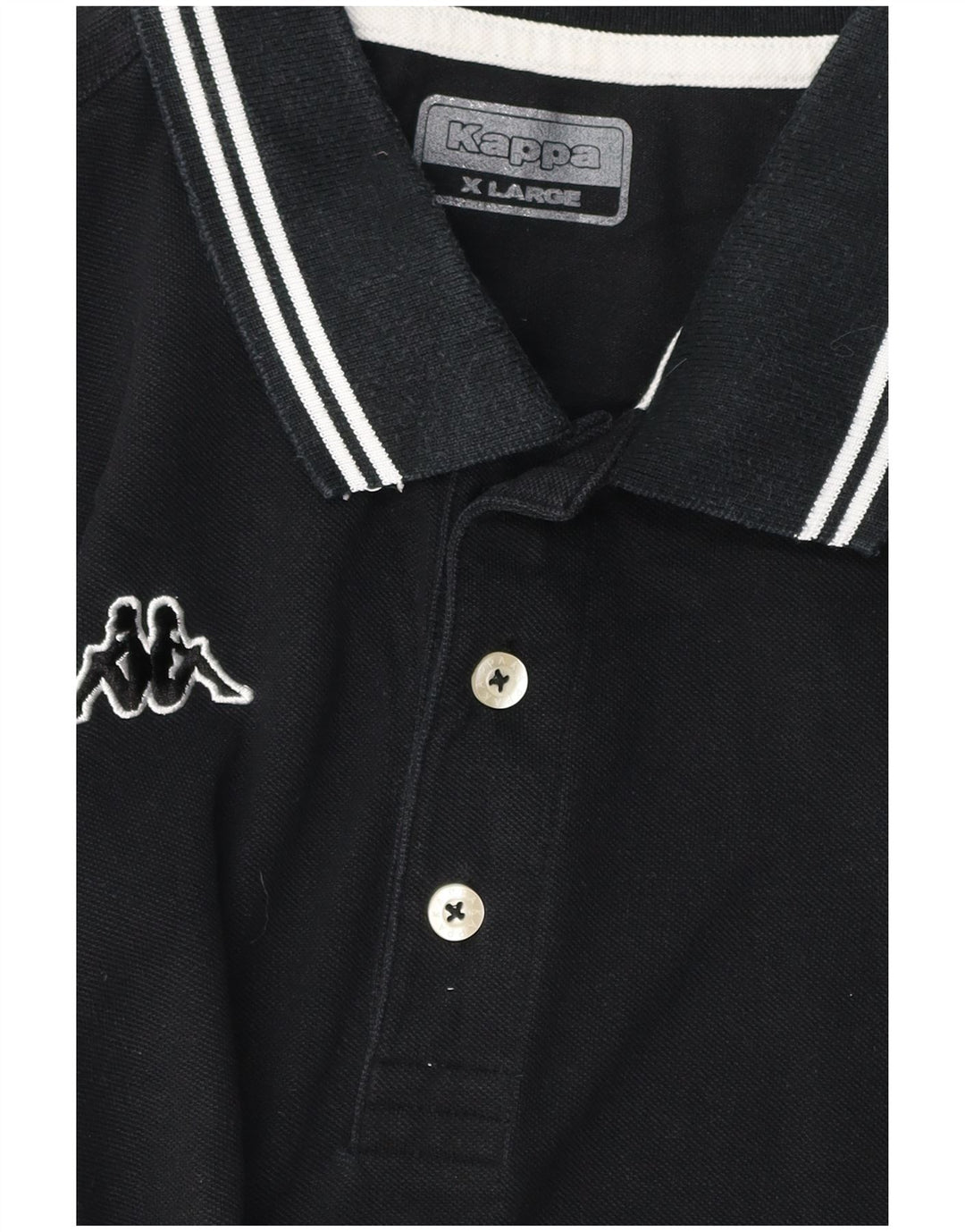 Męska koszulka polo Kappa XL w kolorze czarnym