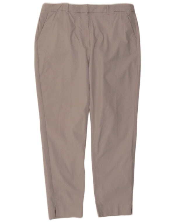 Marks & Spencer Damskie zwężane spodnie Chino UK 16 Large W34 L29 Szare