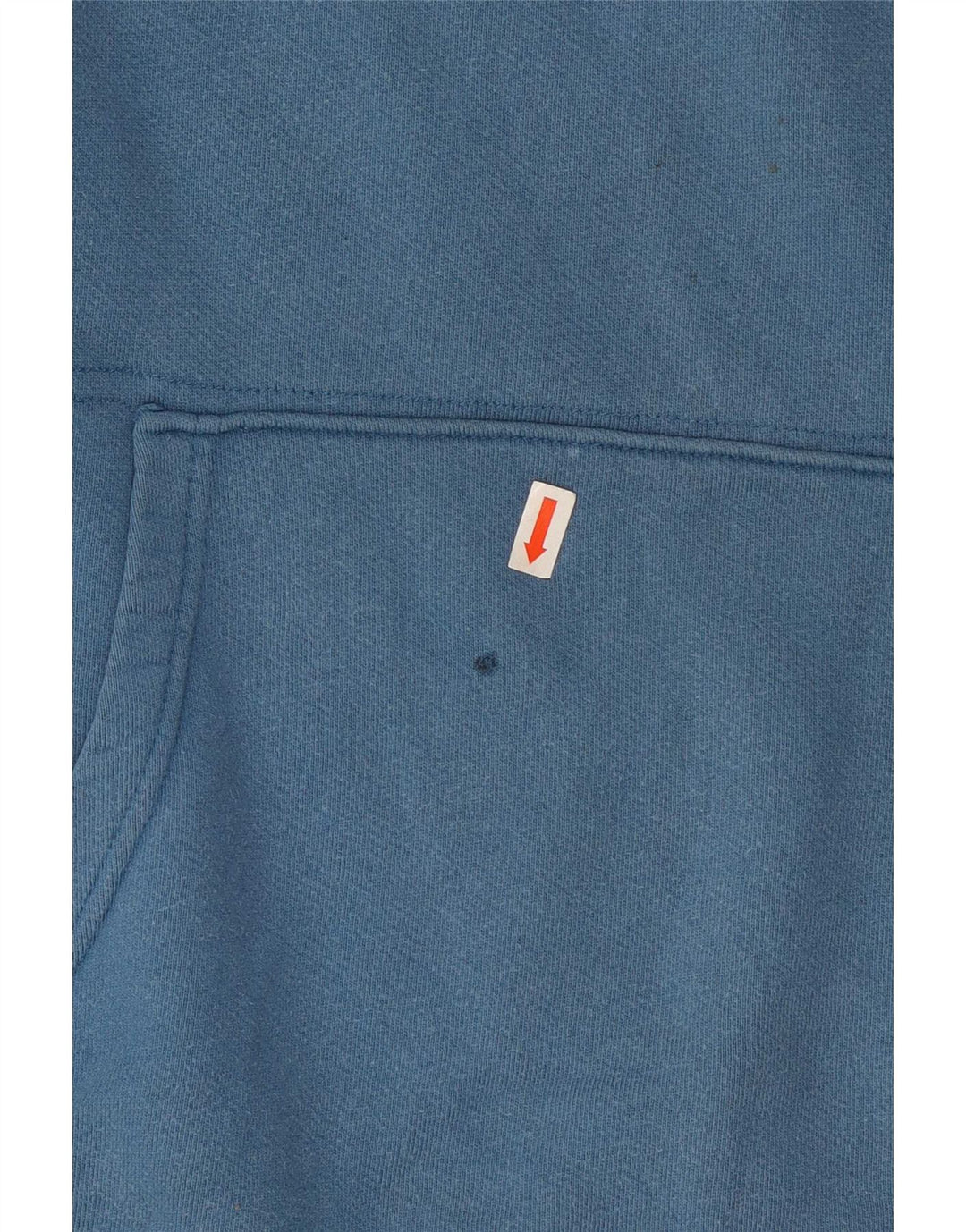 Męski sweter z kapturem i grafiką Levi's, duży, niebieski, bawełniany