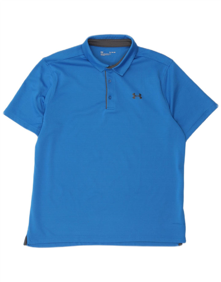 Męska koszulka polo XL Under Armour w kolorze niebieskim