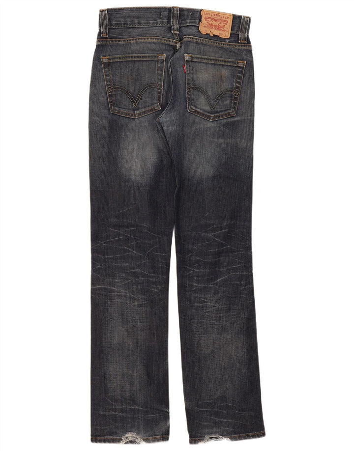 Damskie jeansy Levi's 511 Slim W33 L34 Granatowa bawełna