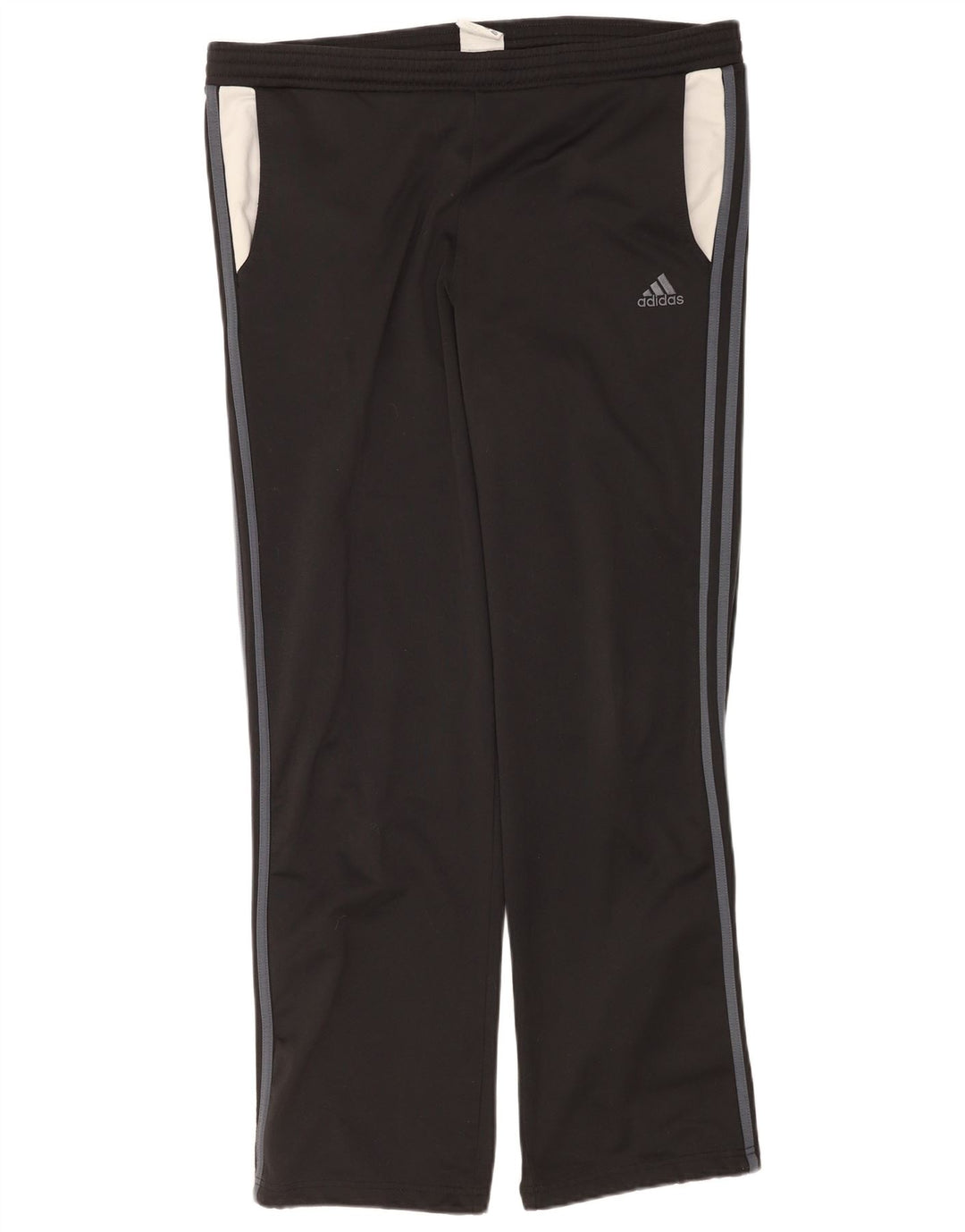 Męskie spodnie dresowe Adidas UK 38/40 Średni czarny poliester