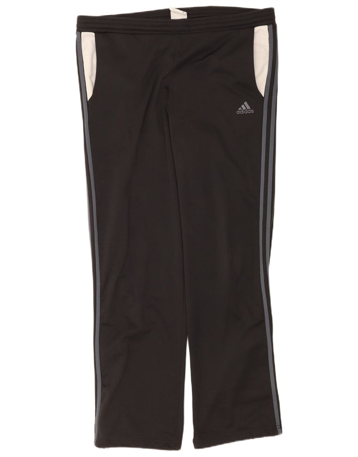 Męskie spodnie dresowe Adidas UK 38/40 Średni czarny poliester