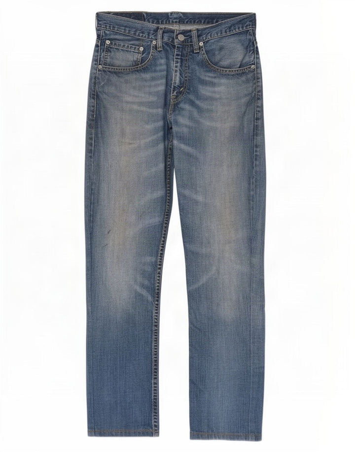 Męskie jeansy Levi's 752 Straight W32 L32 Niebieskie