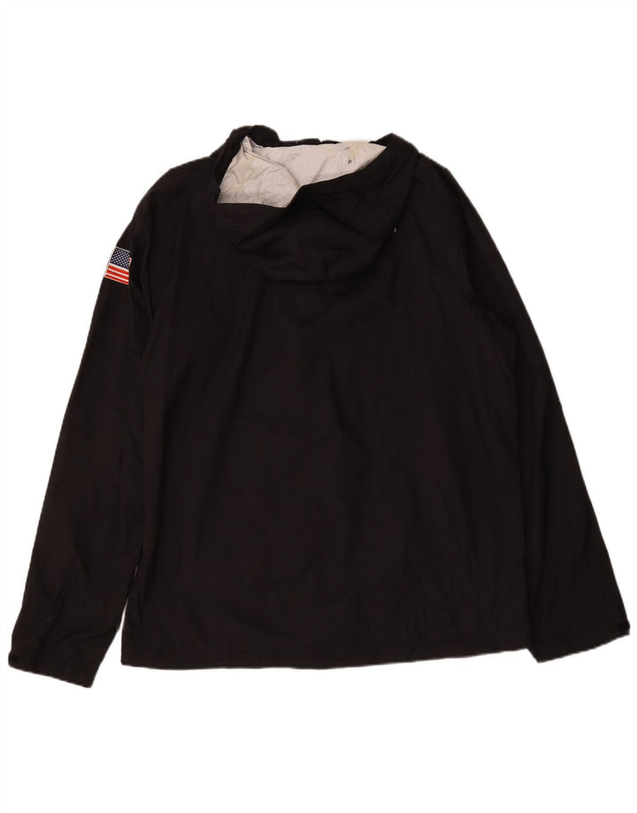 Męska kurtka przeciwdeszczowa z kapturem The North Face UK 40, duża, czarna