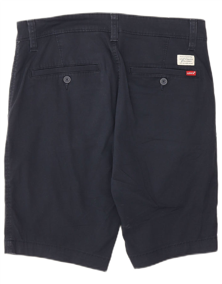 Męskie standardowe spodenki chino Levi's W31 Średni granatowy, bawełniany