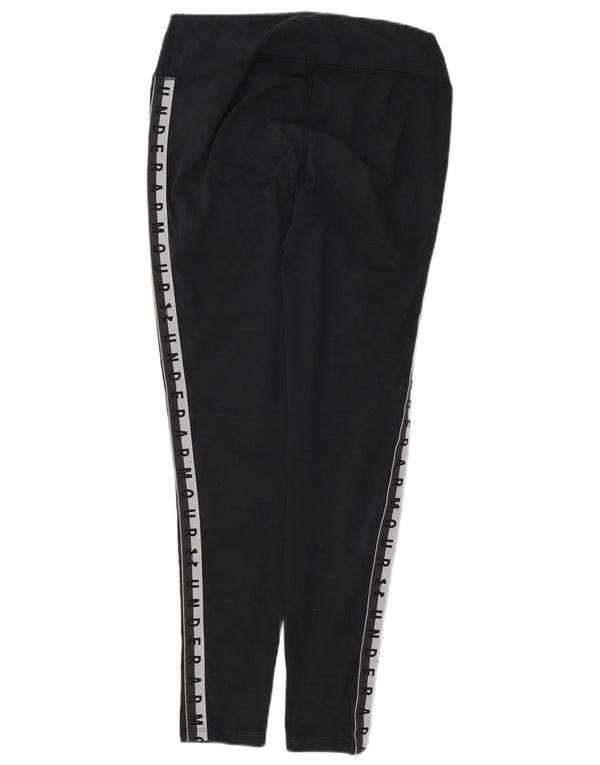 Damskie legginsy UNDER ARMOUR Heat Gear UK 12 w kolorze średniej czerni