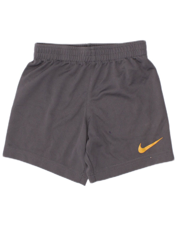Chłopięce spodenki sportowe Nike 3-4 lata XS Szary poliester