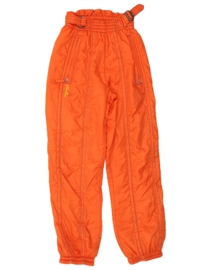 Ellesse Męski sweter z kapturem i pełnym dresem UK 34 XS Pomarańczowa zima