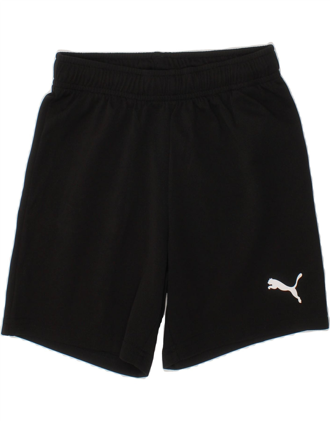 PUMA Boys Sport Shorts 9-10 Years  Black Polyester Vintage Puma and Second-Hand Puma from Messina Hembry 