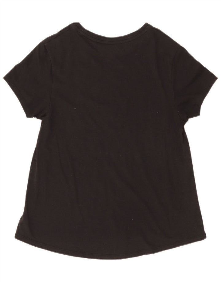 Damska koszulka graficzna Tommy Hilfiger Top UK 12 Medium Grey