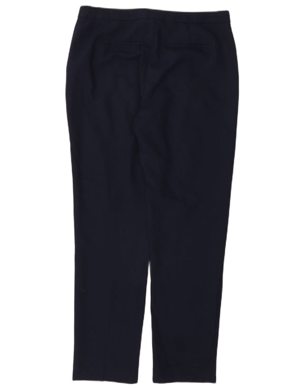 Spodnie damskie Reiss Slim Chino UK 12 Medium W32 L29 Granatowa wełna