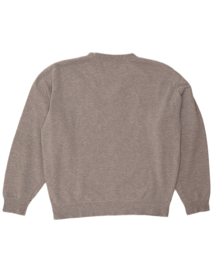 Damska bluza FILA Oversize z grafiką UK 14, średnioszara, nakrapiana