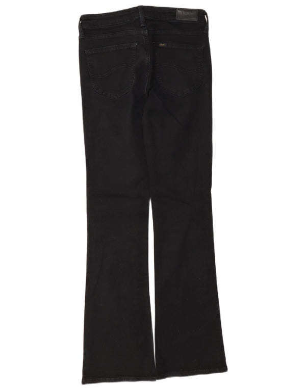 Damskie jeansy Lee Hoxie Bootcut W28 L31, czarne, bawełniane