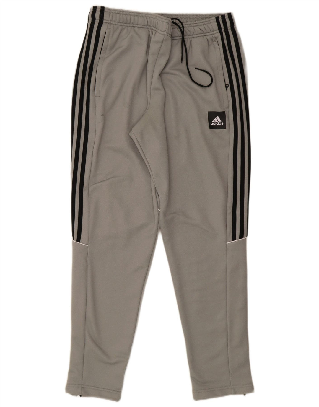 Męskie spodnie dresowe Adidas Aeroready, duże, szare, z poliestru