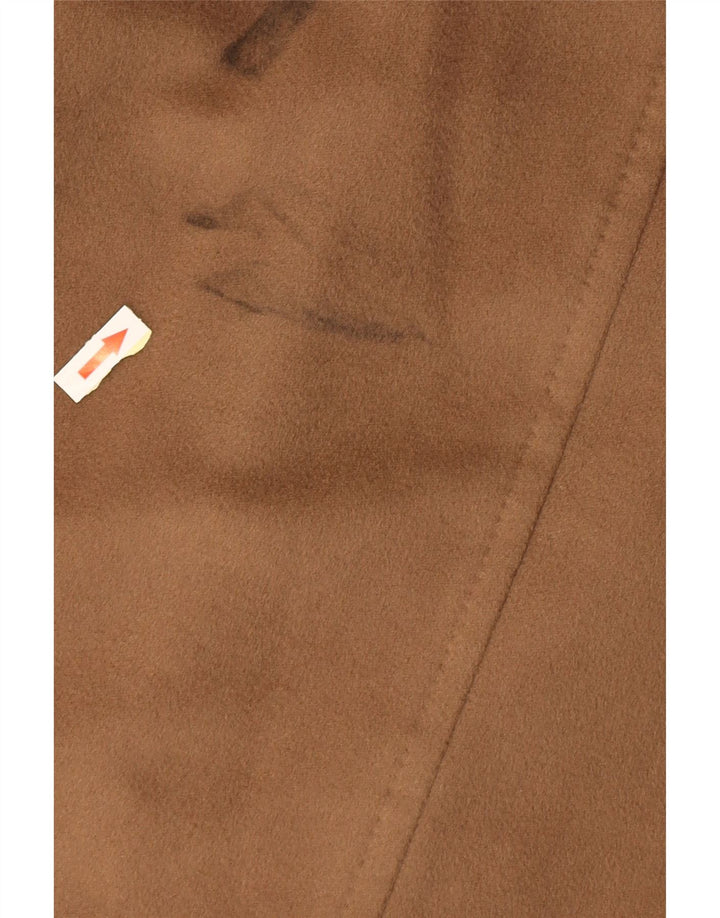 Vintage męski płaszcz UK 40 duży beżowy kaszmir