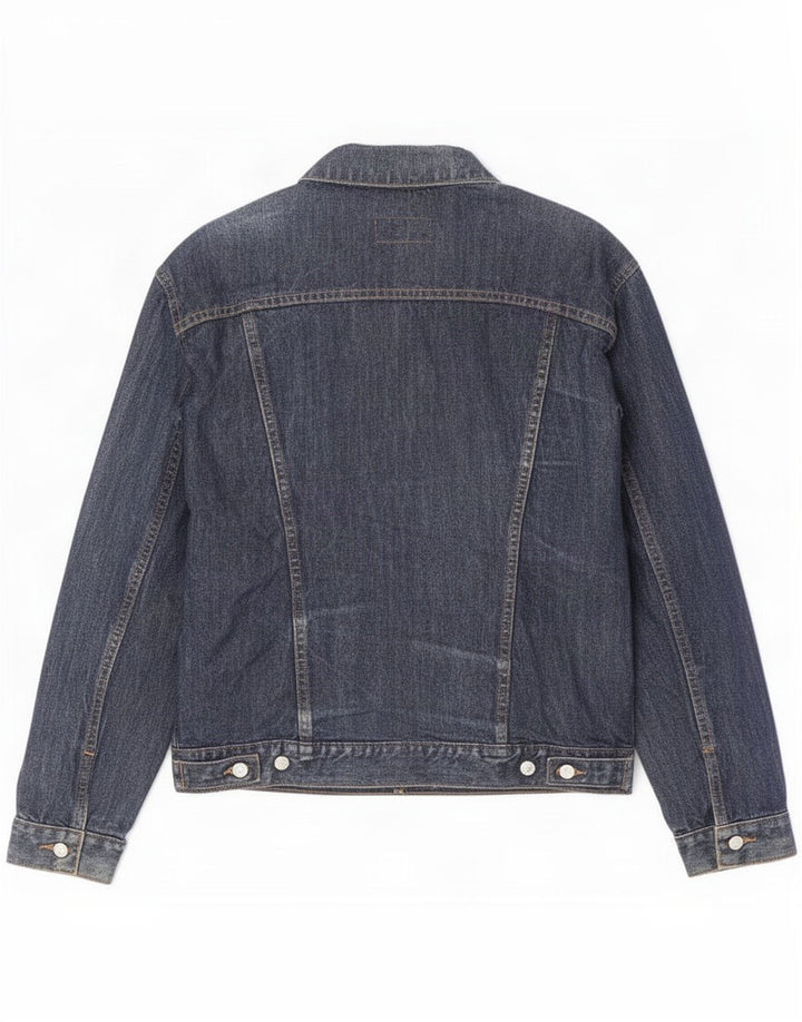 Carrera Męska kurtka dżinsowa UK 40 Large Blue Cotton