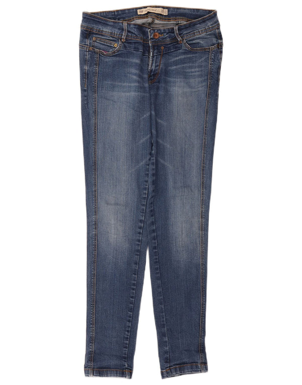Damskie jeansy Zara Trafaluc Slim EU 40 Medium W30 L30 Niebieskie