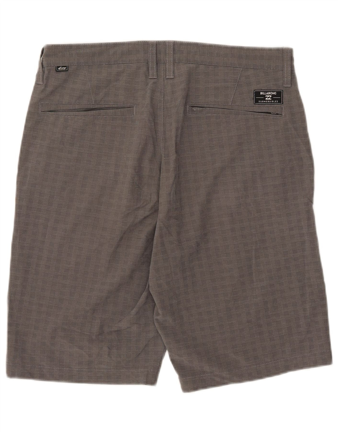 Męskie spodenki Chino Billabong W32 w średnią szarą kratkę
