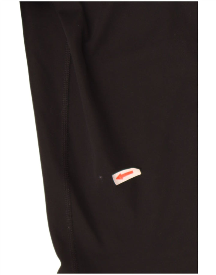 Damskie legginsy Adidas Climalite Crop UK 8/10, małe, czarne, poliestrowe