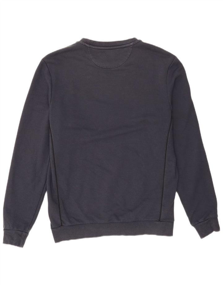 Męska bluza dresowa Lyle & Scott, średnia, granatowa, bawełniana