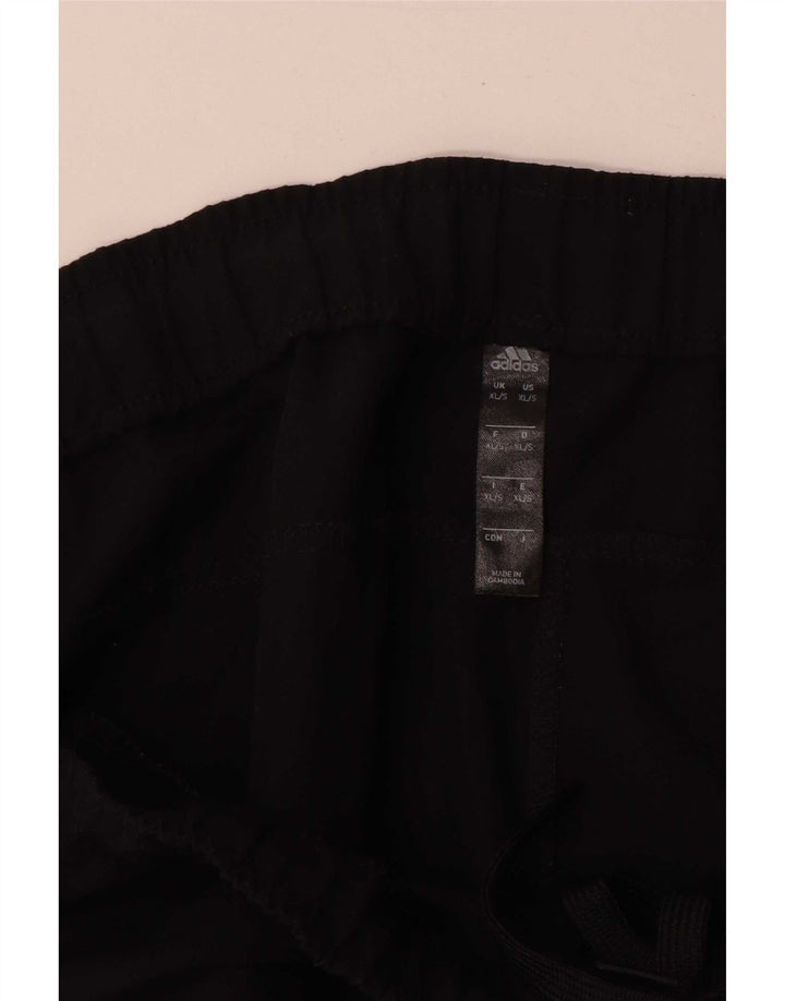 Męskie spodnie dresowe Adidas Climalite XL, czarne, poliestrowe