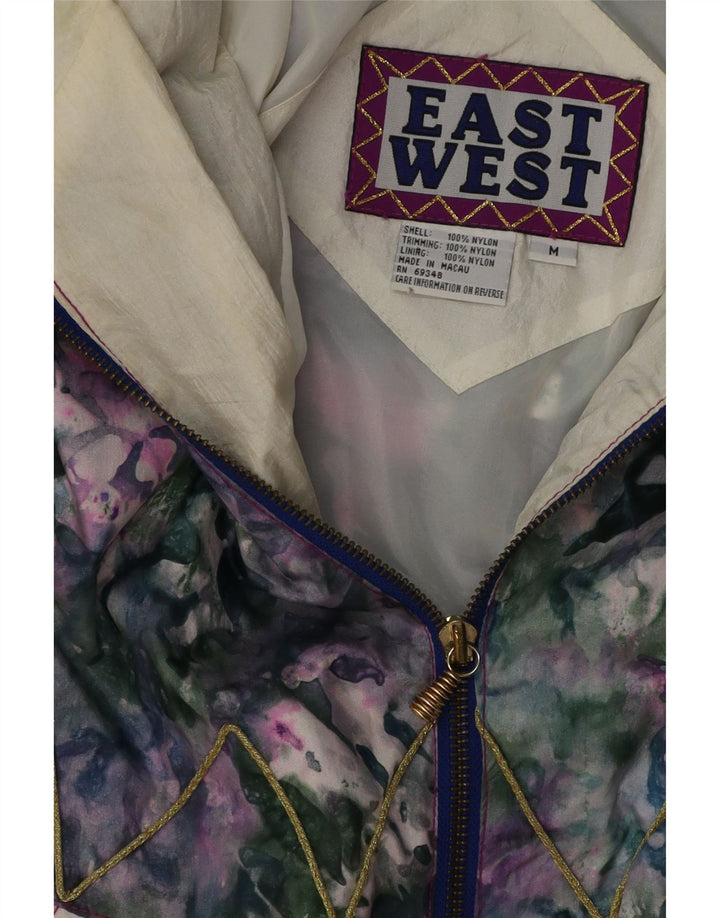 EAST WEST Damska kurtka narciarska z abstrakcyjnym wzorem UK 14, średnia, wielokolorowa