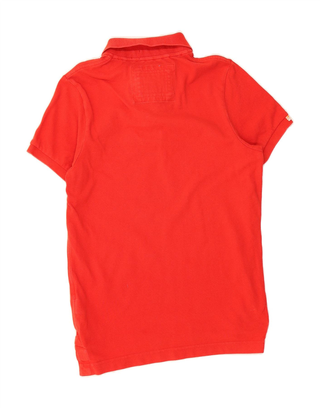 SUPERDRY Mens Polo Shirt Medium Red Cotton Vintage Superdry and Second-Hand Superdry from Messina Hembry 