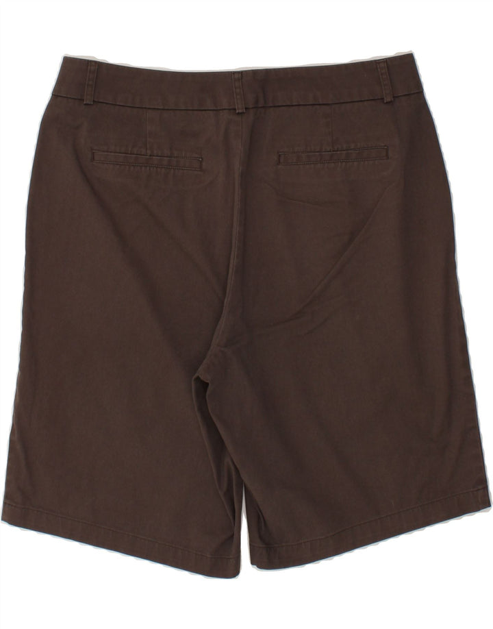 DOCKERS Womens Casual Shorts US 12 Large W32  Brown Cotton Vintage Dockers and Second-Hand Dockers from Messina Hembry 